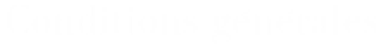 Terms and conditions