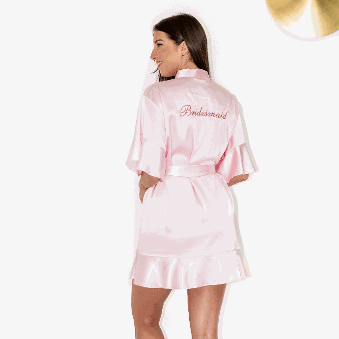 Kimono Andalusia Rose clair